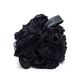 Black Lacy Extra Poofy Gentle Exfoliating Loofah Bath Sponge